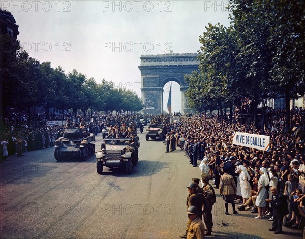 Libération de Paris, le défilé de la Victoire