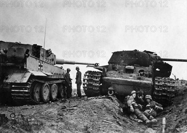 1943. Lac de Ladoga. Russie