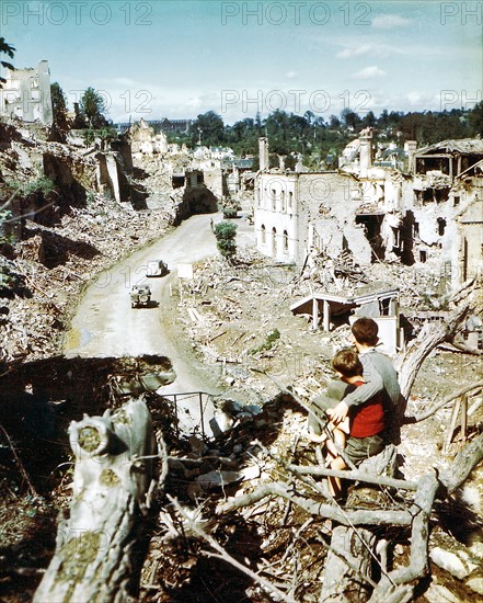 Débarquement allié en Normandie, août 1944