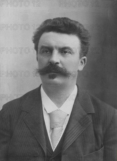 Nadar, Portrait de Guy de Maupassant