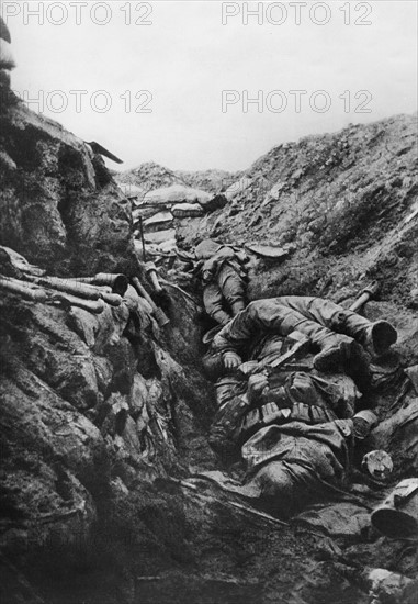 Soldats allemands morts à la Bataille de Verdun