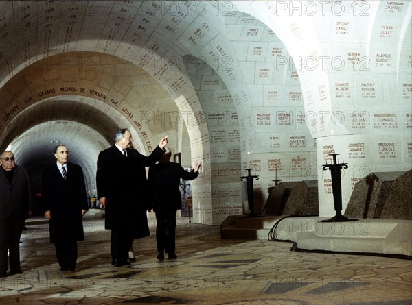 Commémorations de la Première Guerre Mondiale, 1984