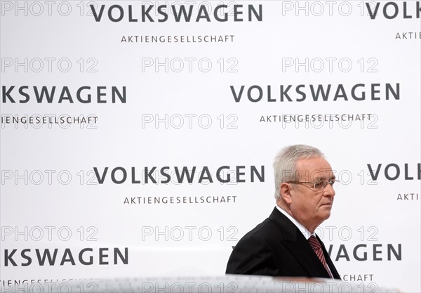 VW, Jahrespressekonferenz, Martin Winterkorn