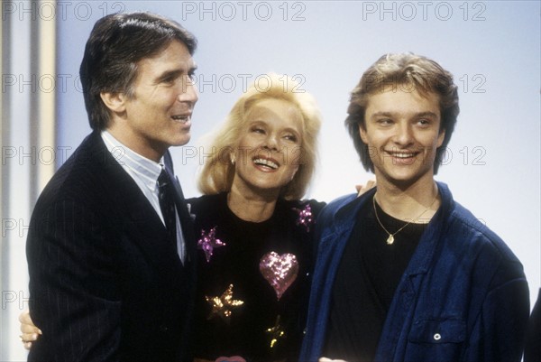 Tony Scotti, Sylvie Vartan et David Hallyday