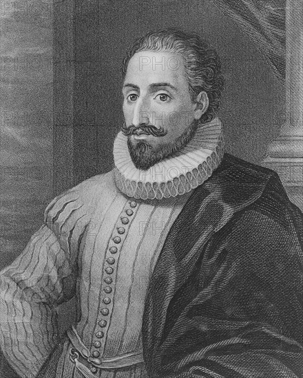 Portrait de Miguel de Cervantes