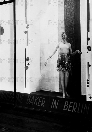 Mannequin à l'effigie de Josephine Baker