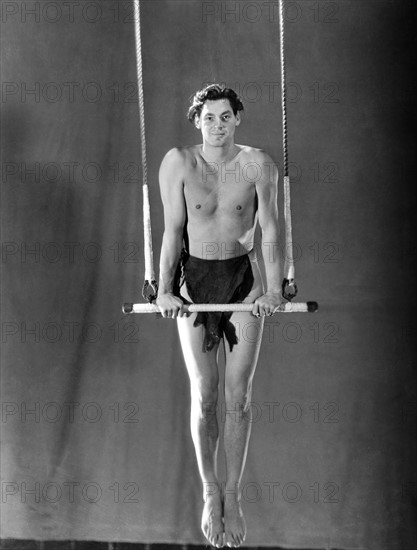 Johnny Weissmuller en Tarzan