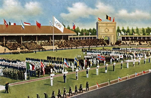 1920 Summer Olympic Games in Antwerpen