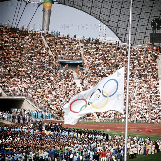 Cérémonie hommage aux JO de Munich 1972