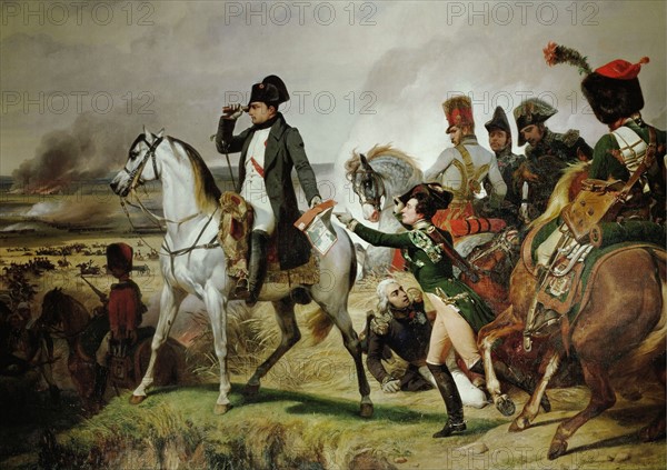 Vernet, Napoléon Ier à la bataille de Wagram, 6 juillet 1809