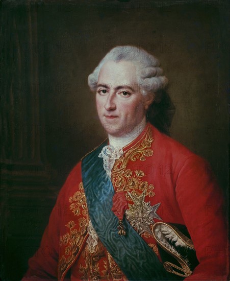 Drouais, Portrait de Louis XV