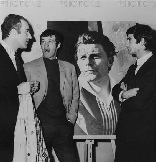 Piccoli, Belmondo et Brialy, 1965