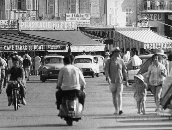 Saint Tropez en 1961