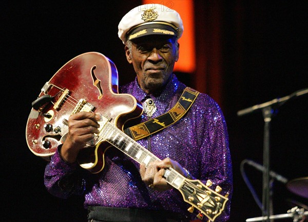 Chuck Berry sur scène, 2007