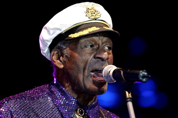 Chuck Berry sur scène, 2007
