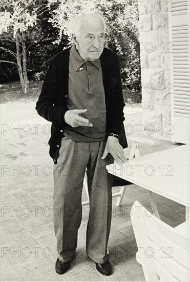 Marc Chagall an seinem 96. Geburtstag