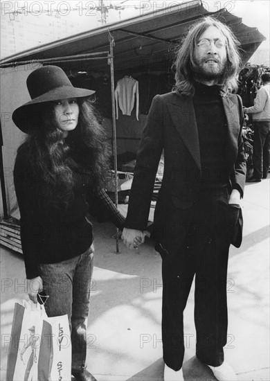 John Lennon und Yoko Ono