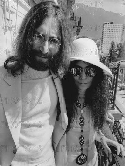 John Lennon und Yoko Ono