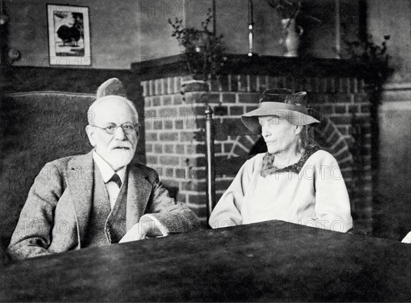 Sigmund Freud et Lou Andreas-Salomé.