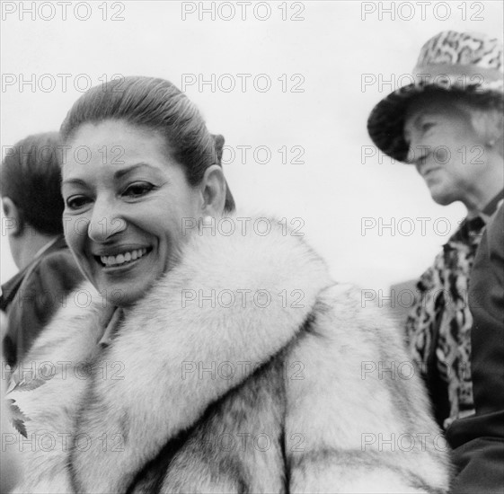 Maria Callas en 1977