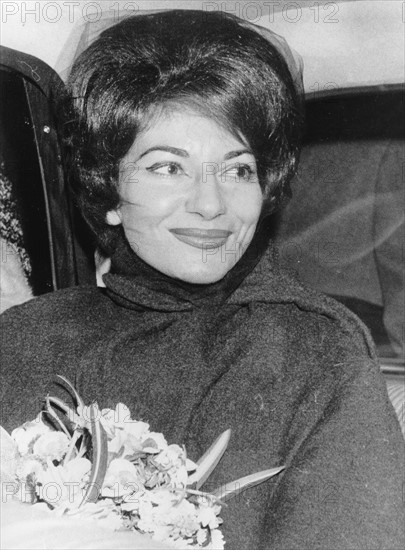 Maria Callas en 1962