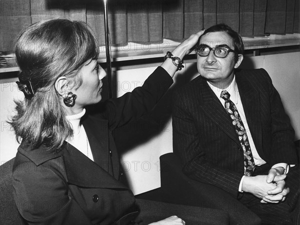 Stéphane Audran et Claude Chabrol