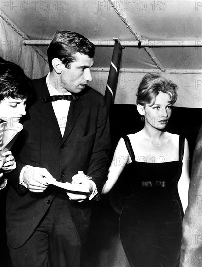 Roger Vadim et Annette Stroyberg