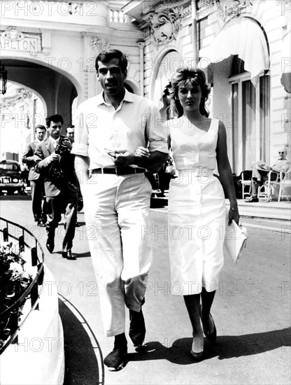 Roger Vadim et Annette Stroyberg