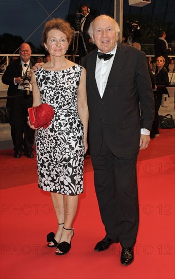 Michel Piccoli et sa femme, 2011