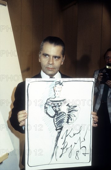 Karl Lagerfeld, 1987