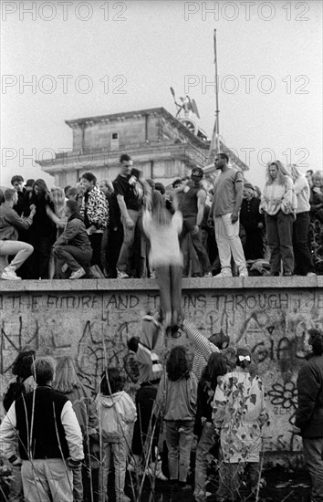 Chute du mur de Berlin, 1989