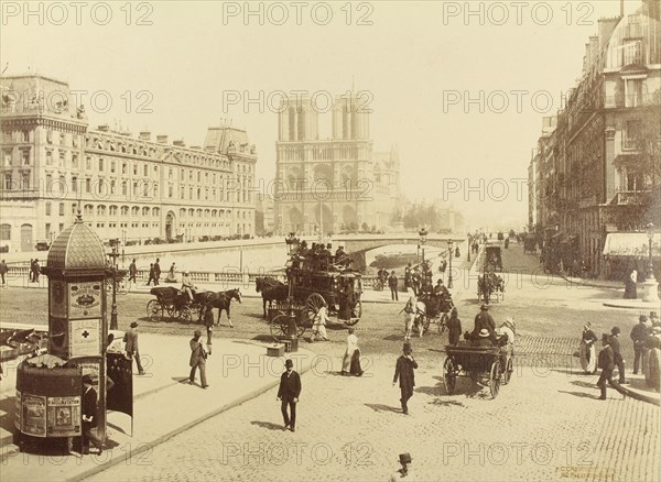 Le Pont Saint-Michel à Paris