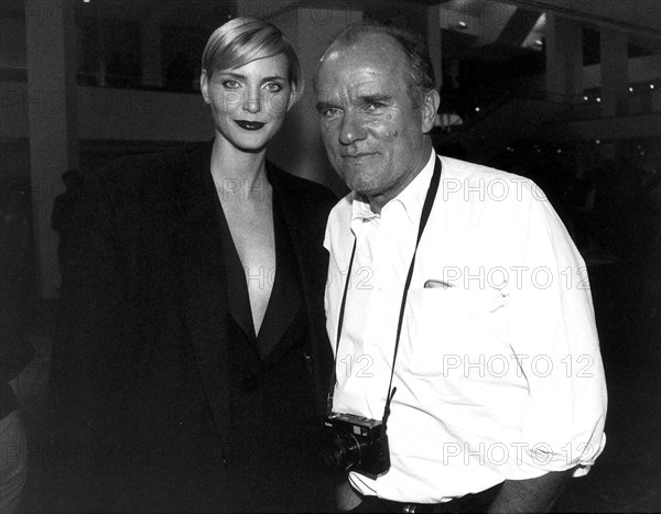 Peter Lindbergh et Nadja Auermann, 1996