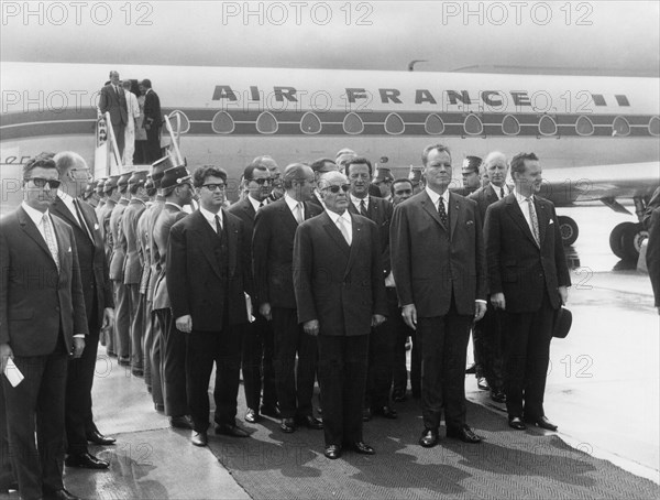 Habib Bourguiba, Willy Brandt, 1966