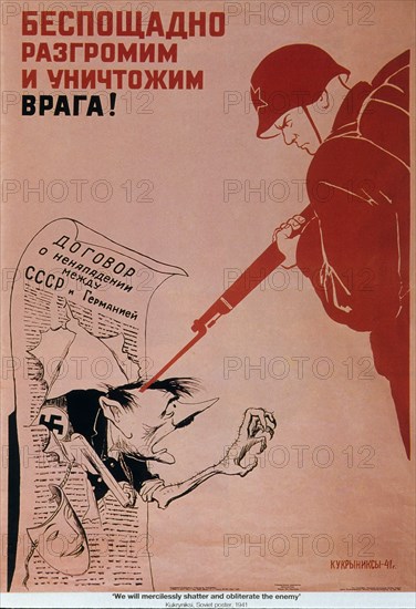 Propagande soviétique, WWII