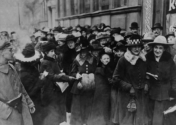 Vote pour l'Assemblée Nationale en Allemagne, 1919