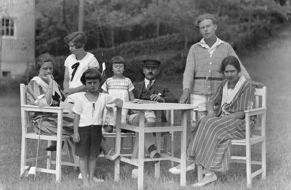 Famille de Thomas Mann, 1924