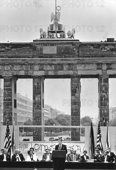 Ronald Reagan à Berlin, 1987