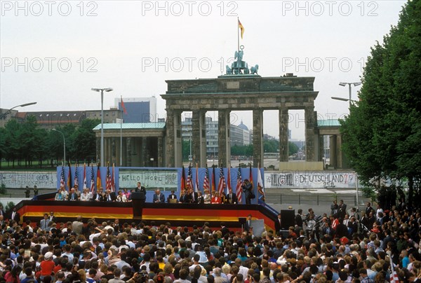 Reagan à Berlin, 1987