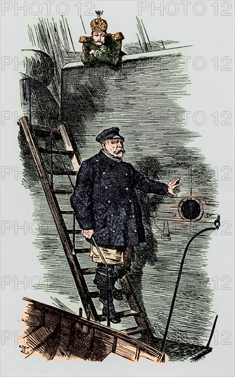 Otto von Bismarck, caricature
