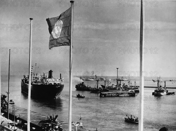 Canal de Suez, 1957