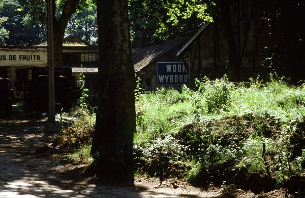 Paris, anciens entrepôts de Bercy en 1988