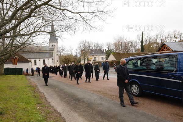 Obsèques du Président Valéry Giscard d'Estaing, Authon (Loir-et-Cher), le 5 décembre 2020