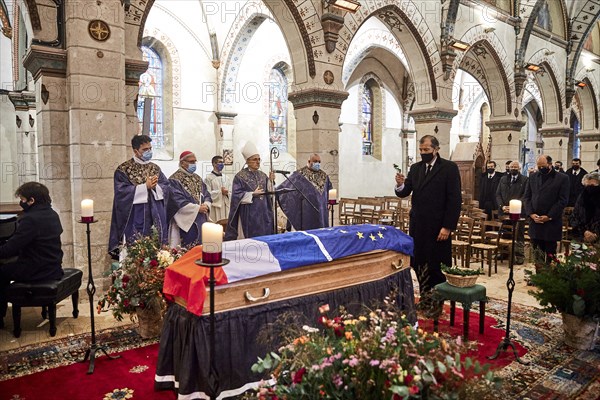 Obsèques du Président Valéry Giscard d'Estaing, Authon (Loir-et-Cher), le 5 décembre 2020