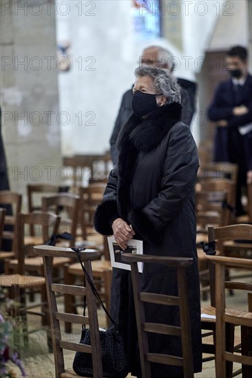 Obsèques du Président Valéry Giscard d'Estaing, Authon (Loir-et-Cher), le 5 décembre 2020