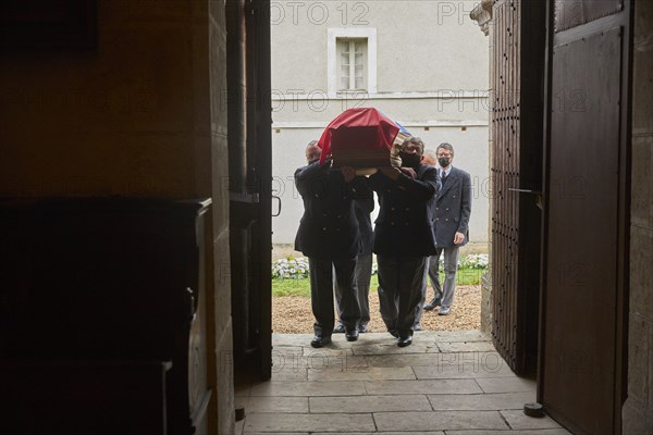 Obsèques du Président Valéry Giscard d'Estaing, Authon (Loir-et-Cher), le 5 décembre 2020