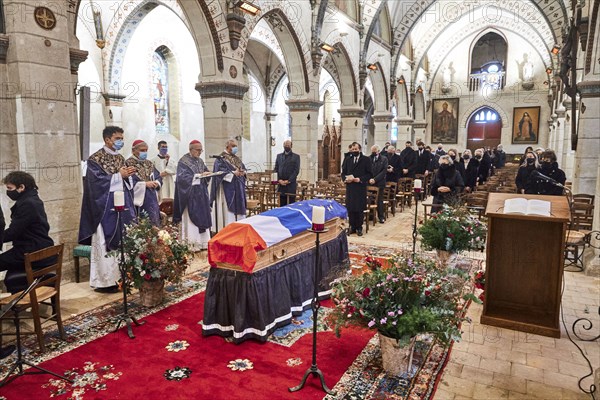 Obsèques du Président Valéry Giscard d'Estaing, Authon (Loir-et-Cher), le 5 décembre 2020