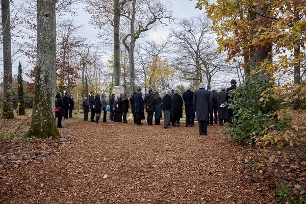 Obsèques du Président Valéry Giscard d'Estaing, Authon (Loir-et-Cher), le 5 décembre 2020