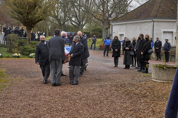 Obsèques du Président Valéry Giscard d'Estaing, Authon (Loir-et-Cher), le 5 décembre 2020