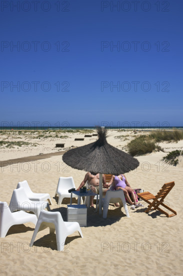 Couple  en vacances en Algarve